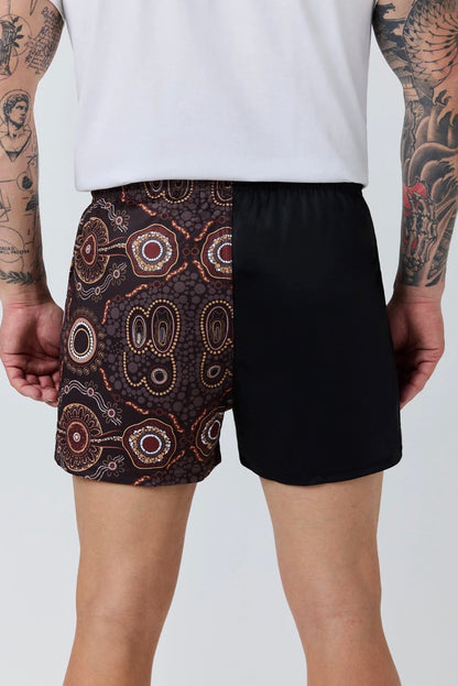 Ringers Garbala Footy Shorts - Multi