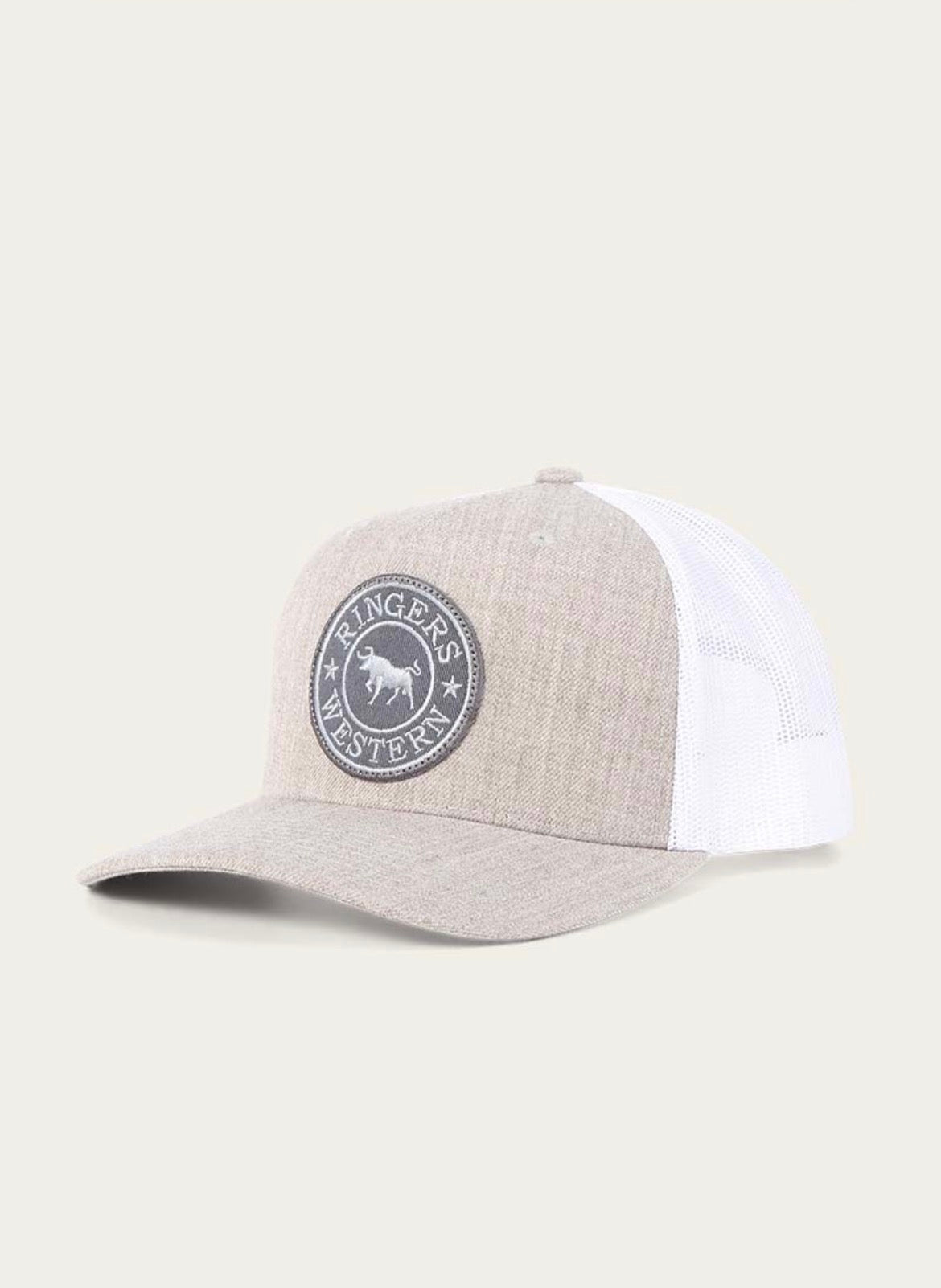 Signature Bull Trucker Cap - Grey Marle
