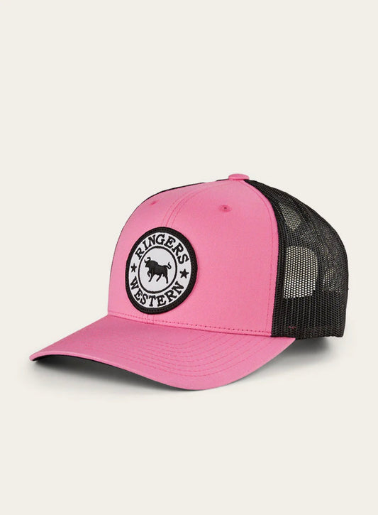 Tara Ponytail Trucker Cap - Melon
