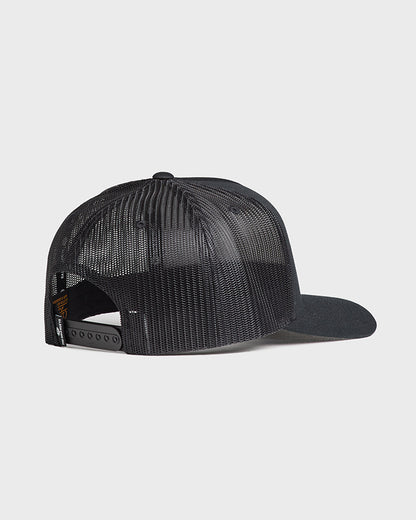 Hooked for Life Trucker Cap - Black
