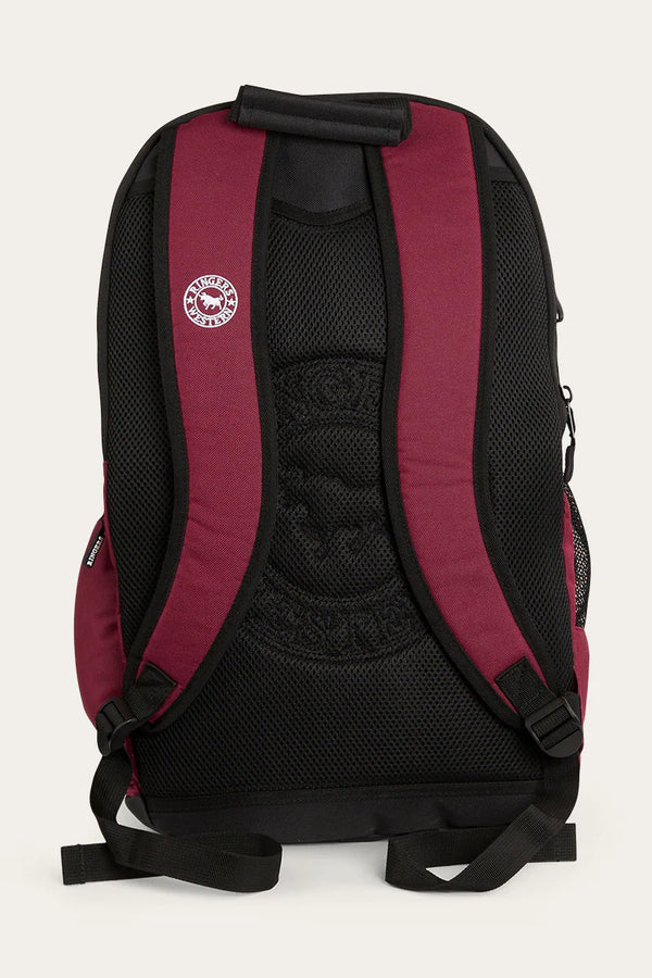 Ringers Western Holtze Backpack - Burgundy/Black