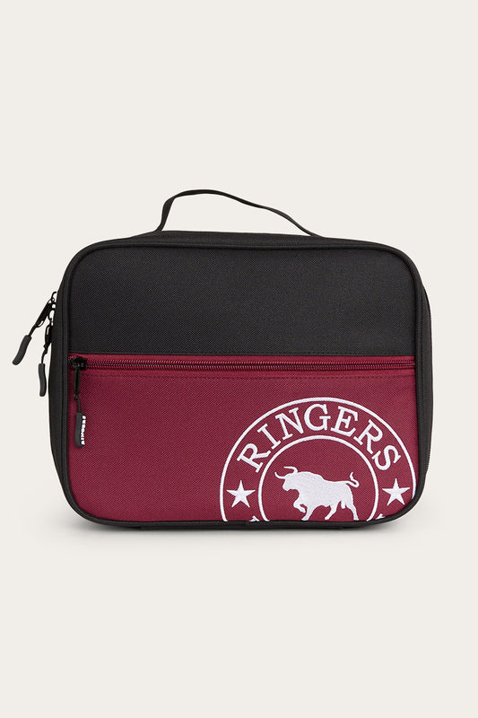 Ringers Western Baxter Lunch Box - Burgundy/Black