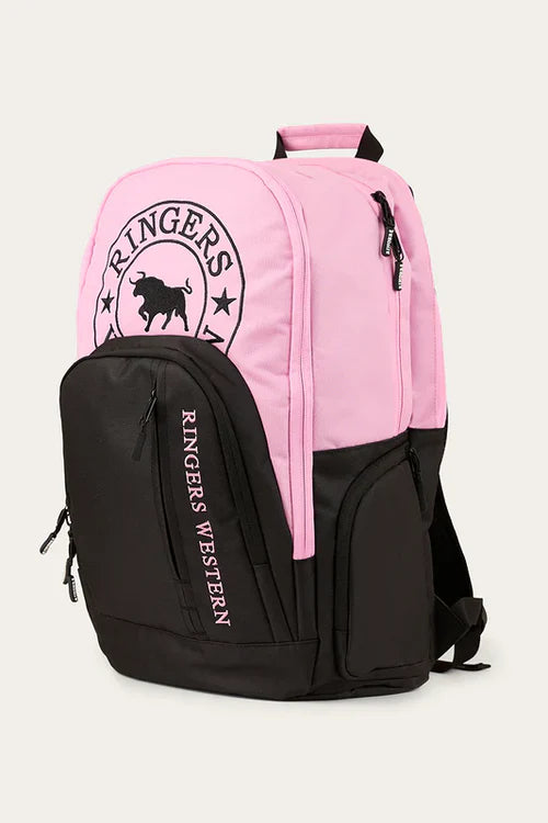 Ringers Western Holtze Backpack - Black/Pink
