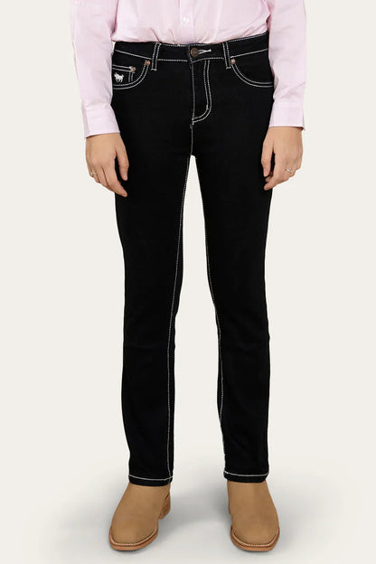 Ringers Western Joey Kids Cowgirl Jeans - Dark Blue