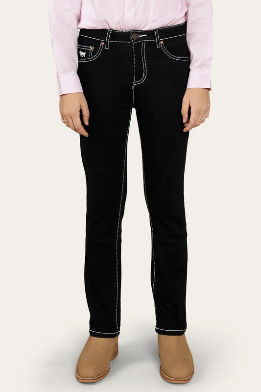 Ringers Western Joey Kids Cowgirl Jeans - Dark Blue