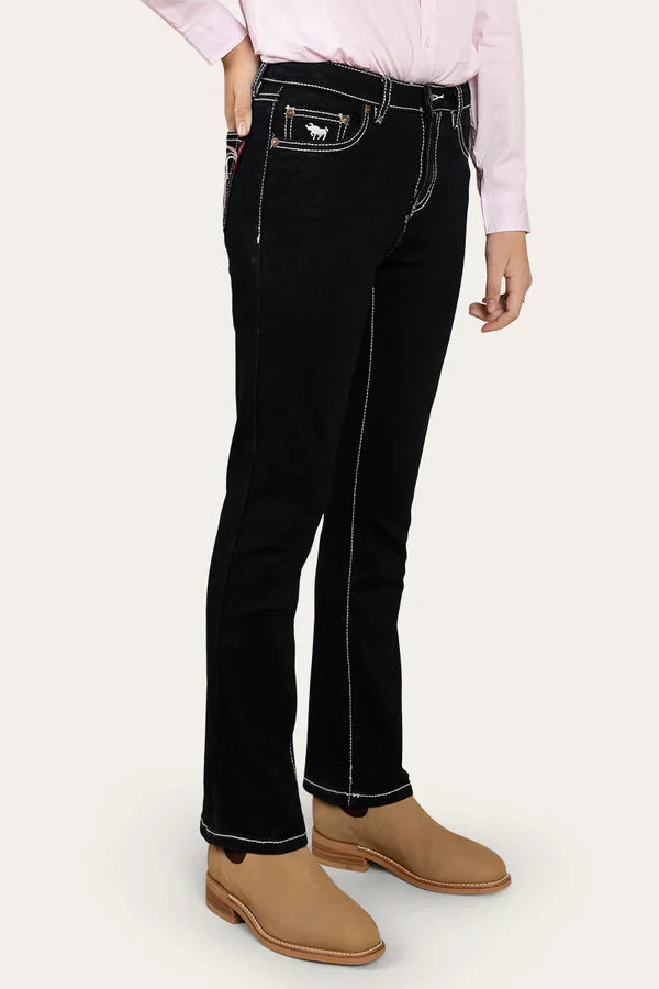 Ringers Western Joey Kids Cowgirl Jeans - Dark Blue