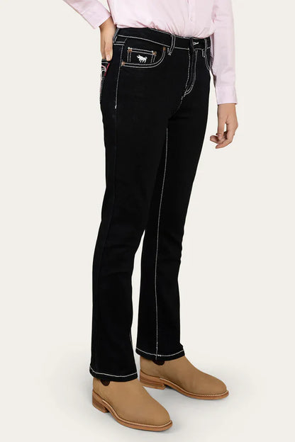 Ringers Western Joey Kids Cowgirl Jeans - Dark Blue