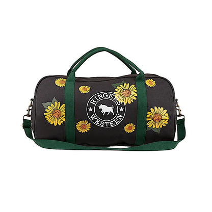 Ringers Western Limited Edition Sunflowers Gundagai Duffle Bag - Black/Multi