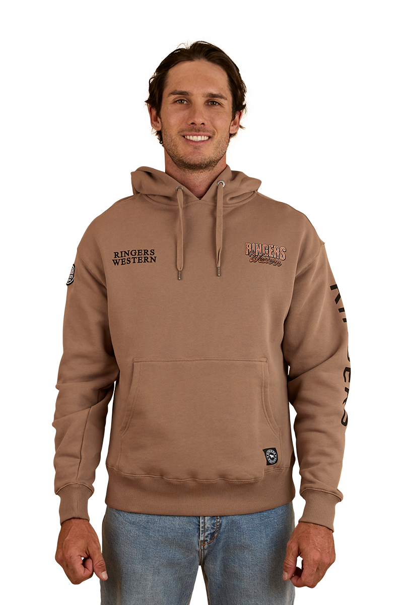 KNX Oversized Unisex Hoodie - Camel