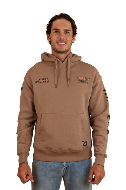 KNX Oversized Unisex Hoodie - Camel