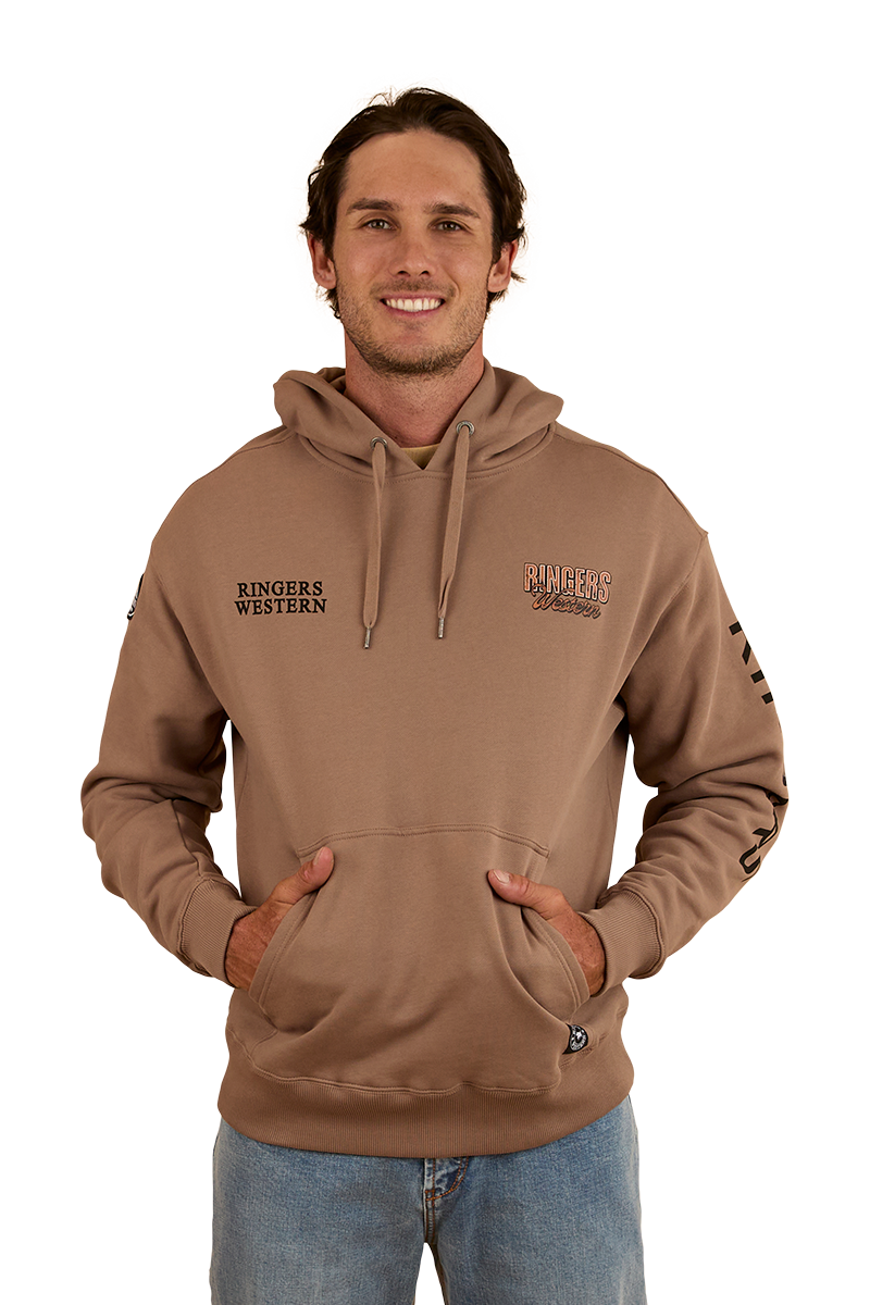 KNX Oversized Unisex Hoodie - Camel