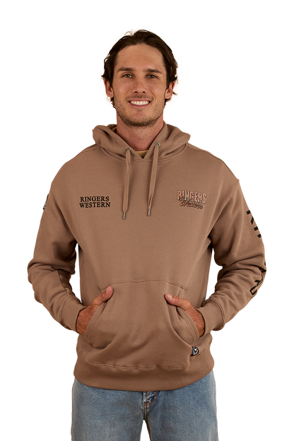 KNX Oversized Unisex Hoodie - Camel