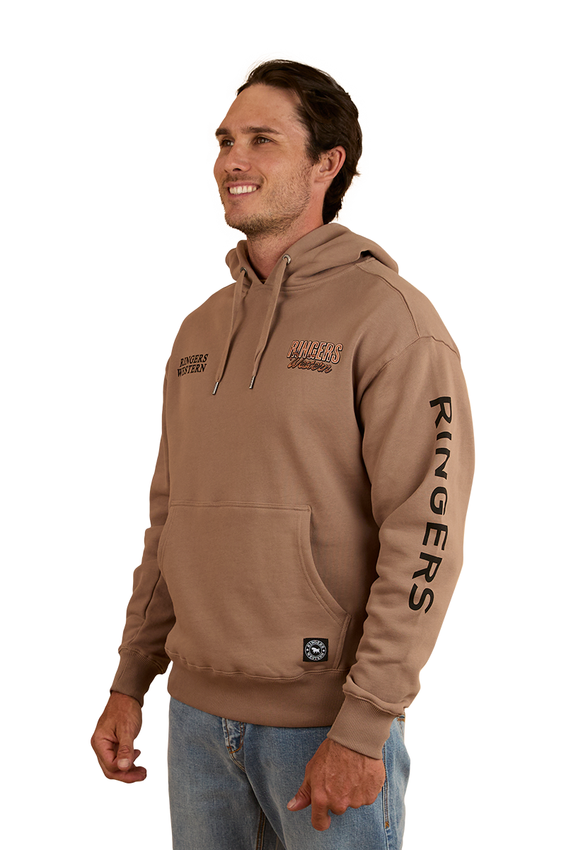 KNX Oversized Unisex Hoodie - Camel