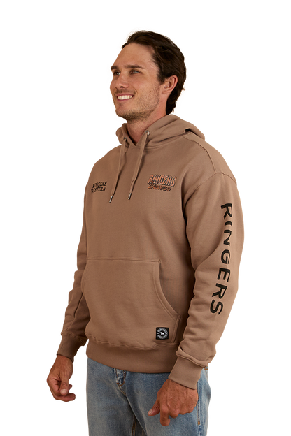 KNX Oversized Unisex Hoodie - Camel