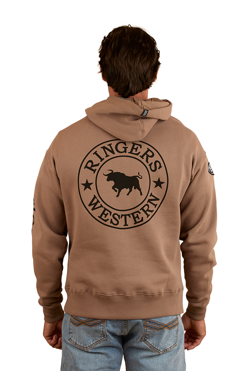 KNX Oversized Unisex Hoodie - Camel