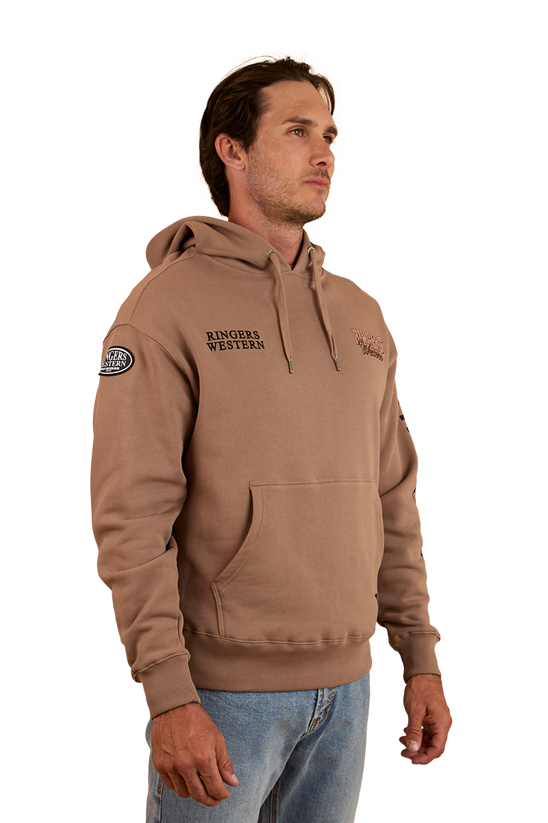 KNX Oversized Unisex Hoodie - Camel