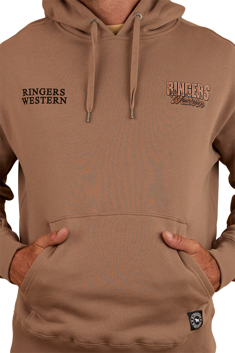 KNX Oversized Unisex Hoodie - Camel