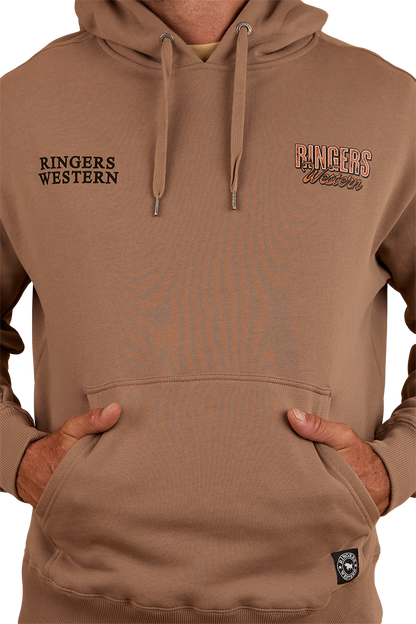 KNX Oversized Unisex Hoodie - Camel