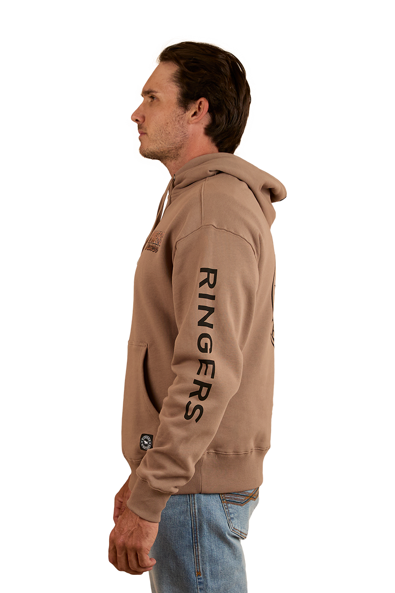 KNX Oversized Unisex Hoodie - Camel