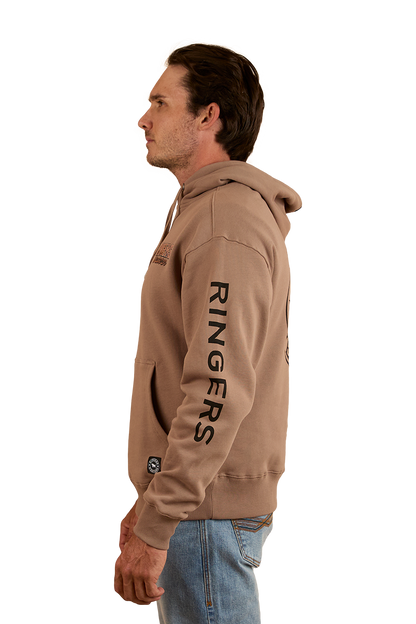 KNX Oversized Unisex Hoodie - Camel