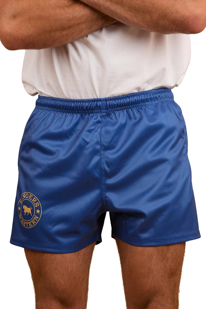 Ringers Footy Shorts - Blue