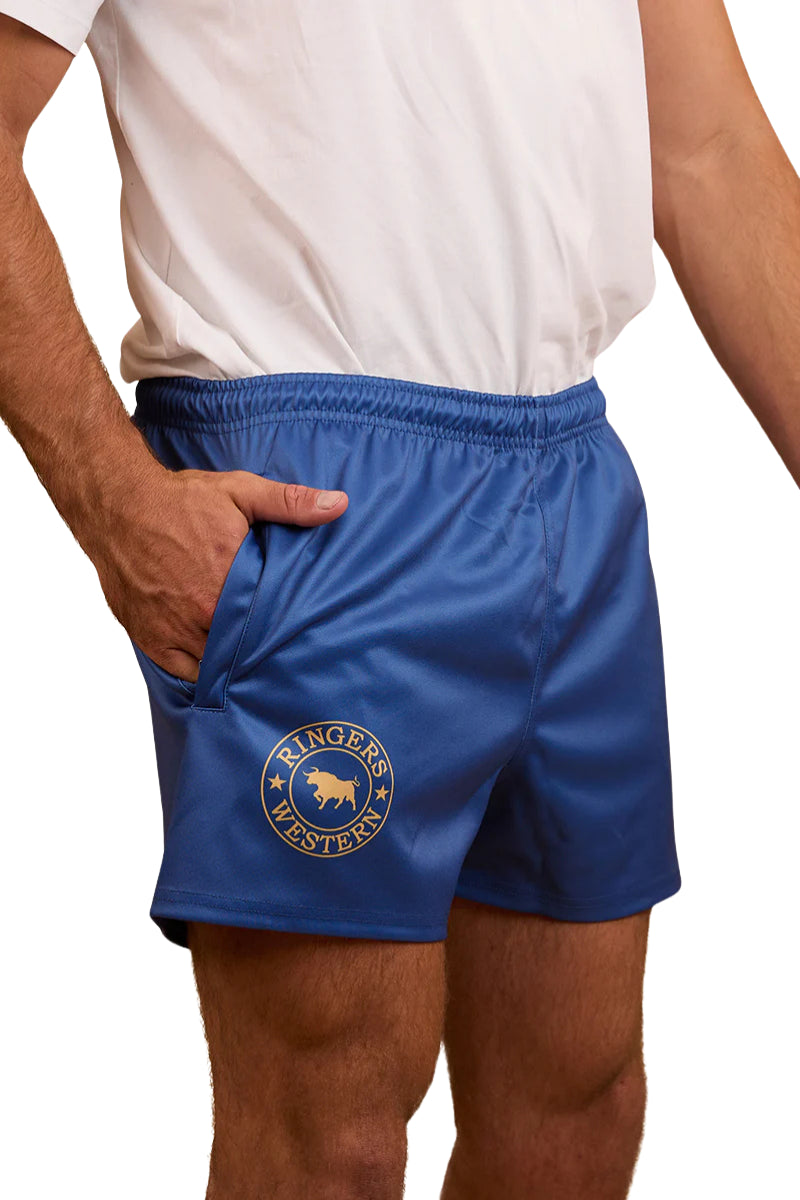 Ringers Footy Shorts - Blue