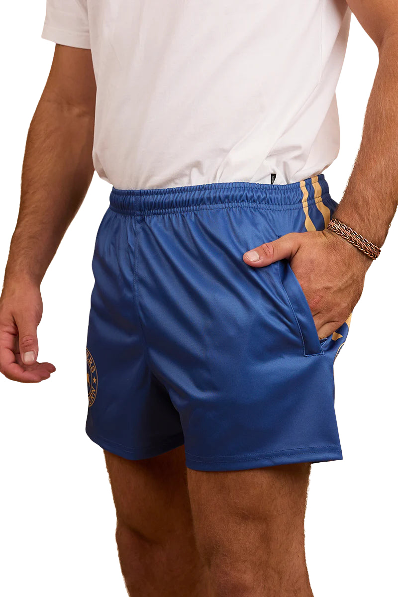 Ringers Footy Shorts - Blue