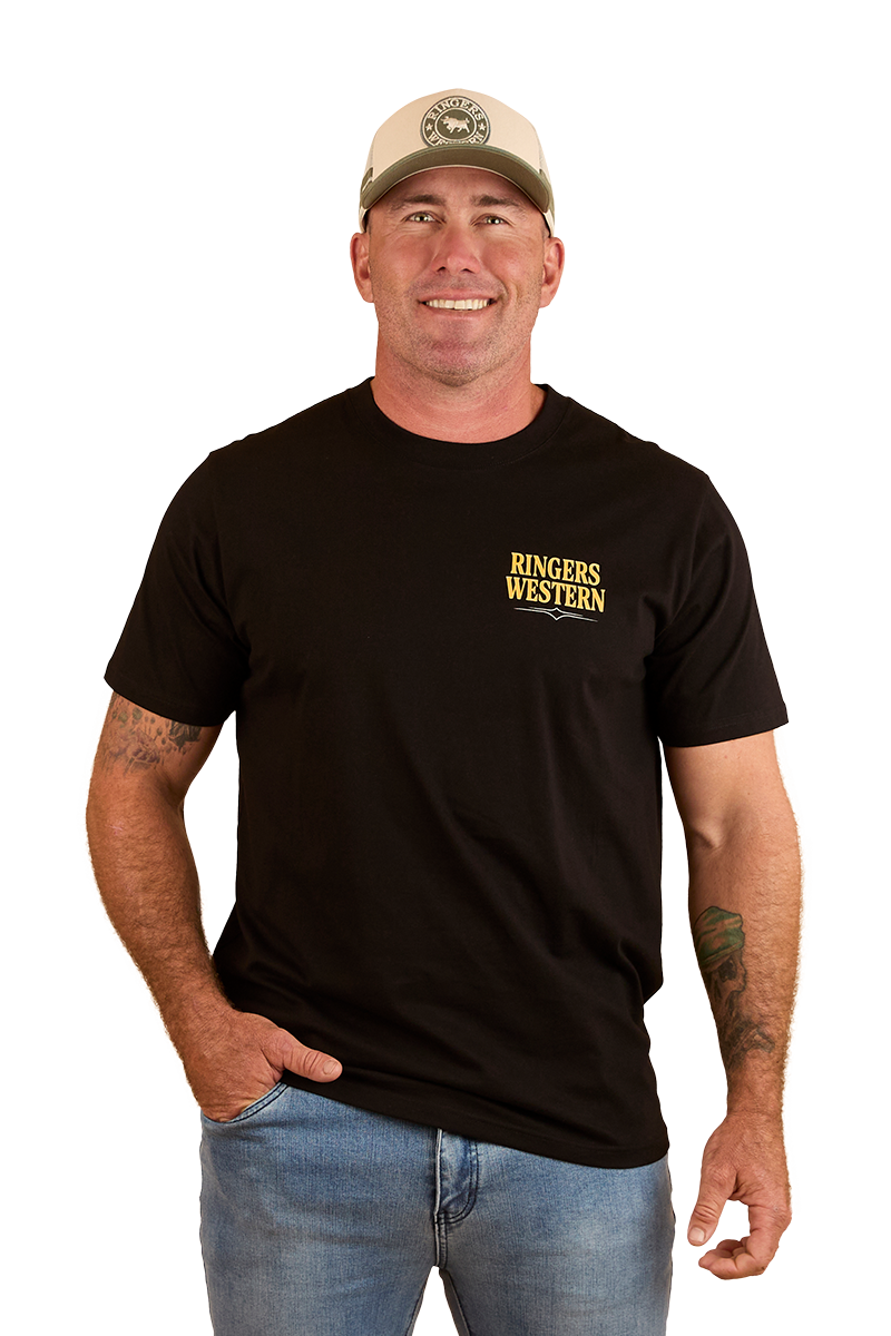 Workhorse Mens Loose Fit T-Shirt - Black