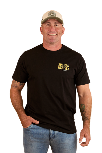 Workhorse Mens Loose Fit T-Shirt - Black