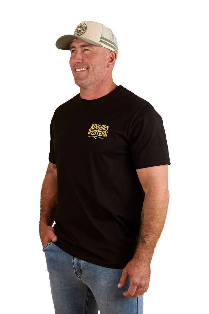 Workhorse Mens Loose Fit T-Shirt - Black