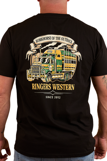 Workhorse Mens Loose Fit T-Shirt - Black