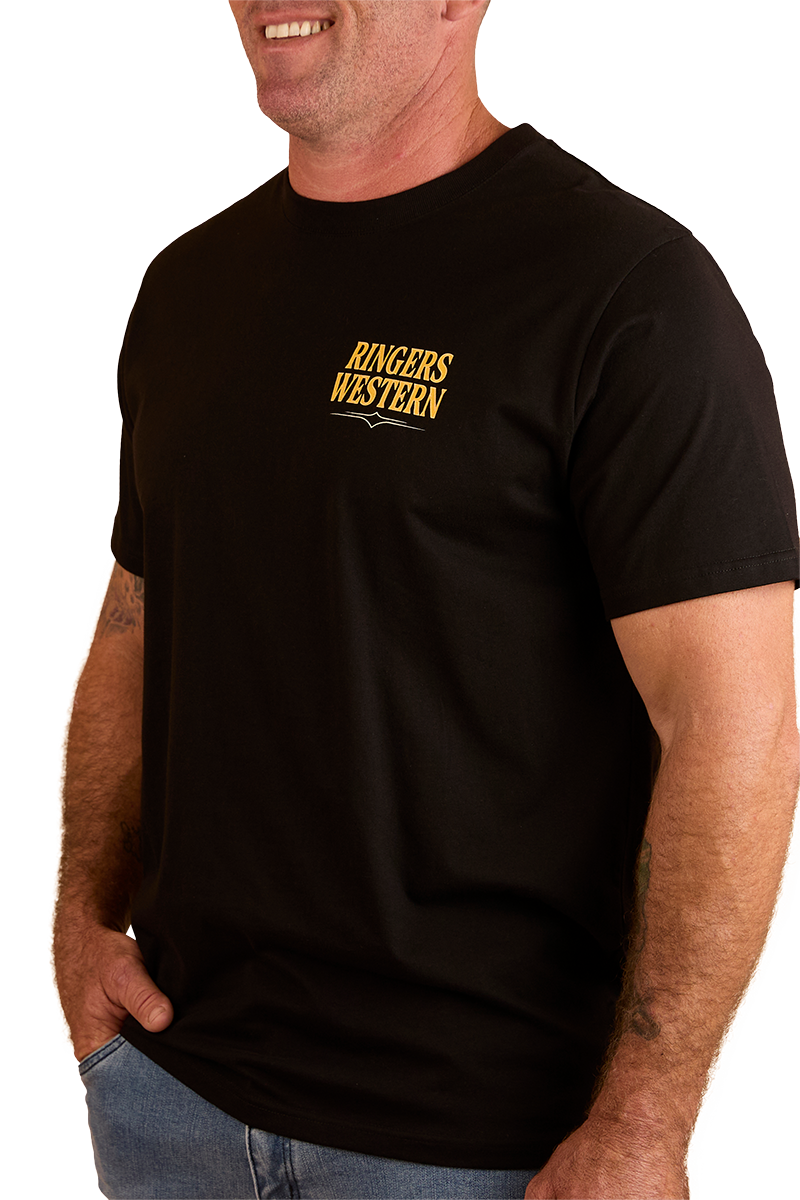 Workhorse Mens Loose Fit T-Shirt - Black