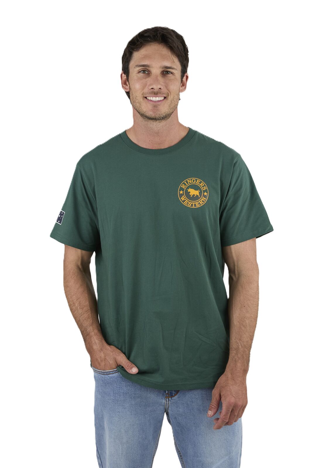 Good Bloke Mens Loose Fit T-Shirt - Pine
