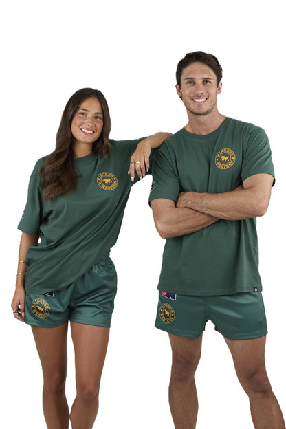 Good Bloke Mens Loose Fit T-Shirt - Pine