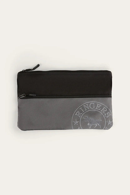 Ringers Western Spencer Pencil Case - Black/Charcoal