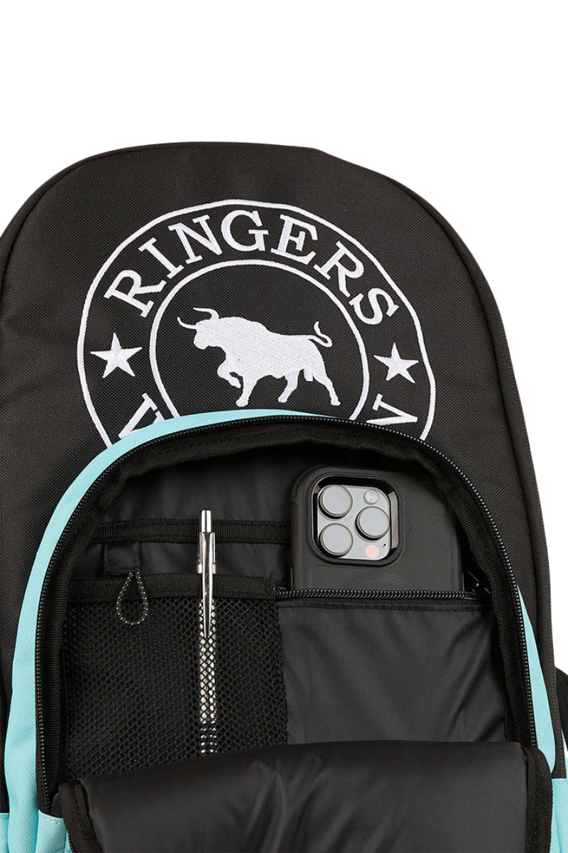 Ringers Western Holtze Backpack - Black/Turquoise