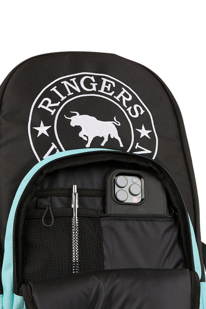 Ringers Western Holtze Backpack - Black/Turquoise