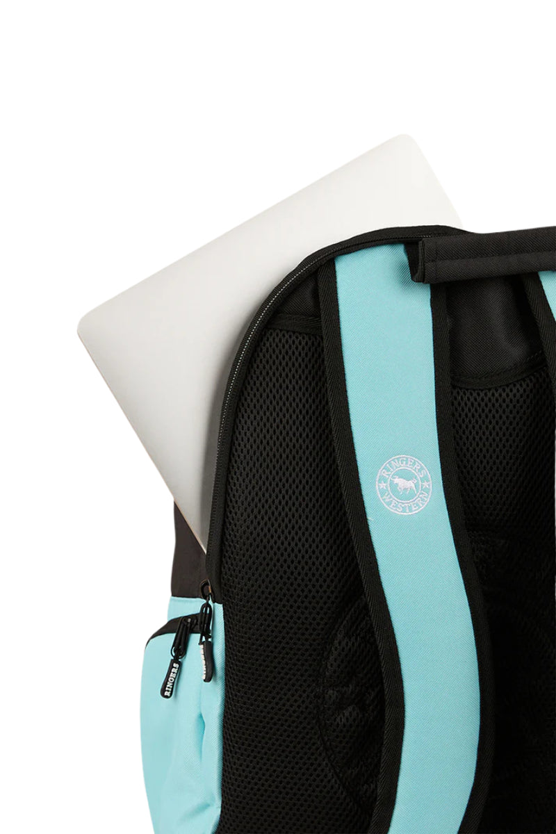 Ringers Western Holtze Backpack - Black/Turquoise