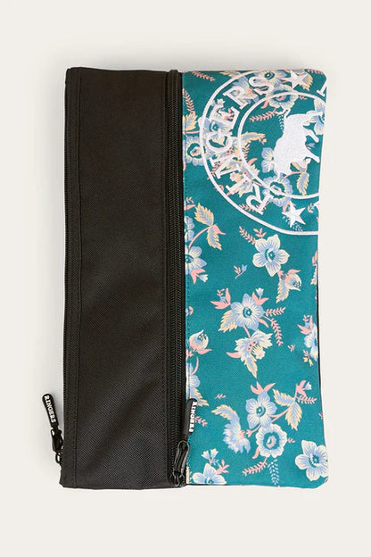 Ringers Western Spencer Pencil Case - Black/Floral