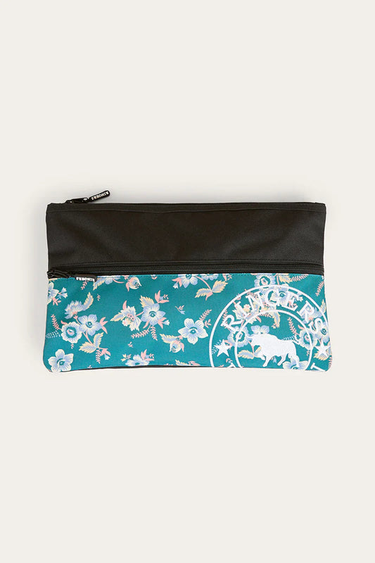 Ringers Western Spencer Pencil Case - Black/Floral