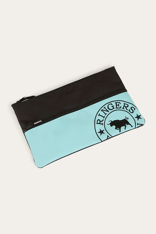 Ringers Western Spencer Pencil Case - Black/Turquoise