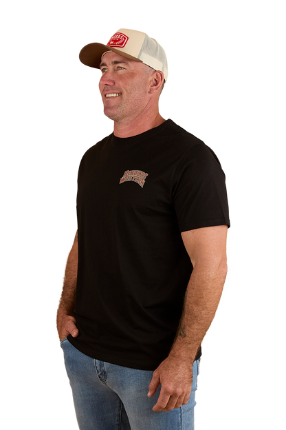 Do No Harm Take No Bull Mens Loose Fit T-Shirt - Black