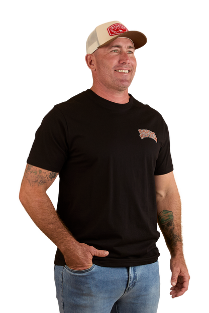 Do No Harm Take No Bull Mens Loose Fit T-Shirt - Black