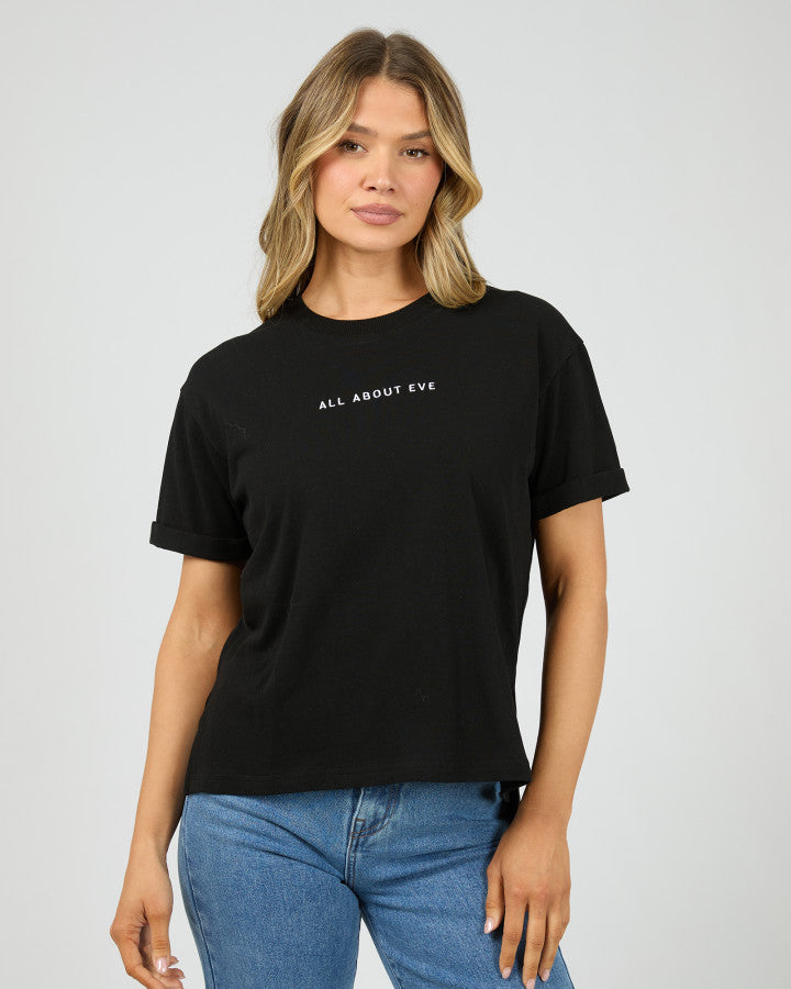 Washed Tee - Black