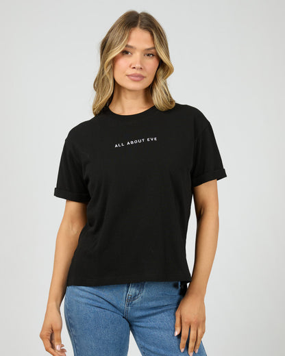 Washed Tee - Black