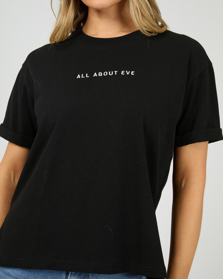 Washed Tee - Black