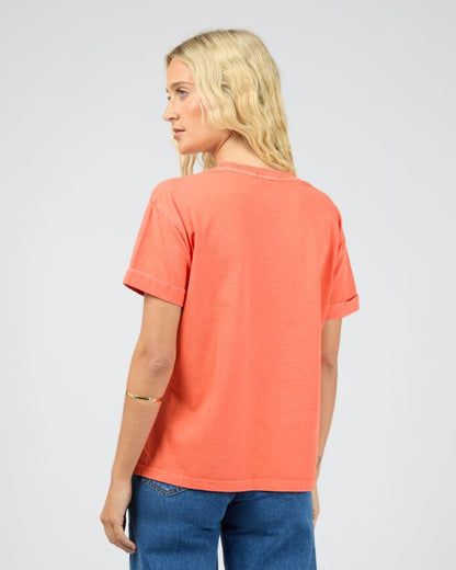 All About Eve Washed Tee - Coral