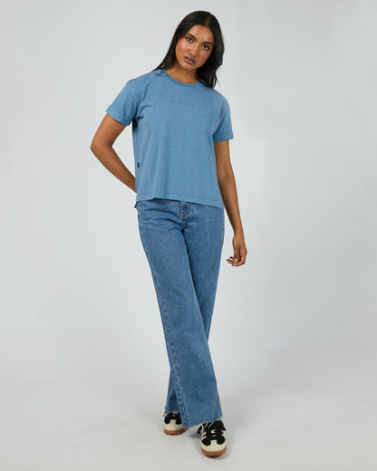 Washed Tee - Denim