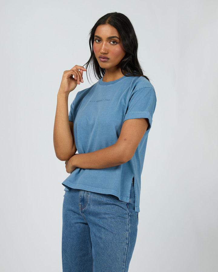 Washed Tee - Denim