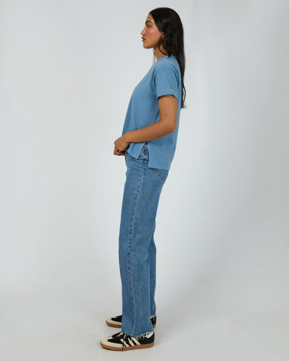 Washed Tee - Denim